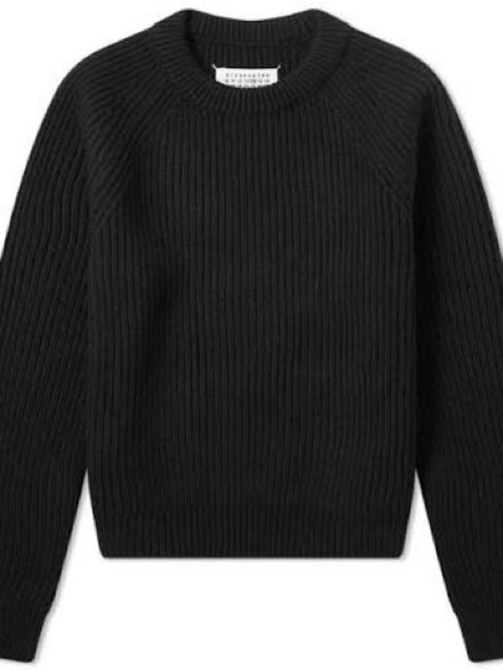 Maison Margiela Classic Rib Knit Crew Neck